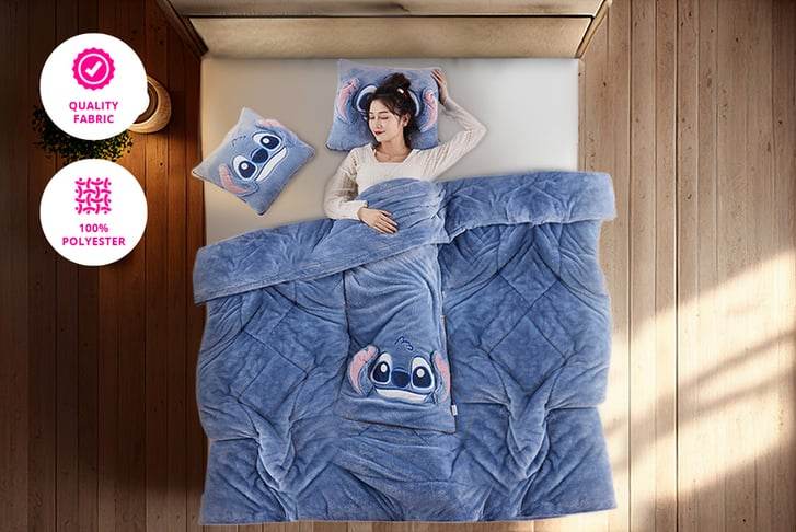 Pillow Blanket 2-in-1 - Blacinshop
