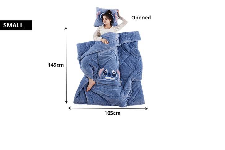 Pillow Blanket 2-in-1 - Blacinshop