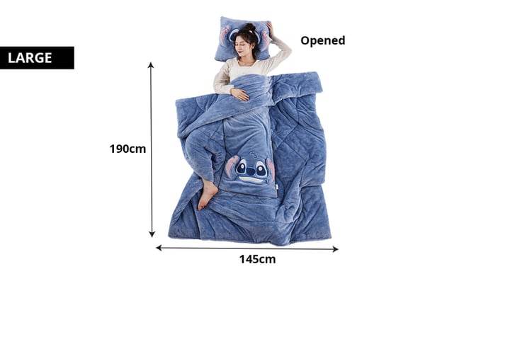 Pillow Blanket 2-in-1 - Blacinshop