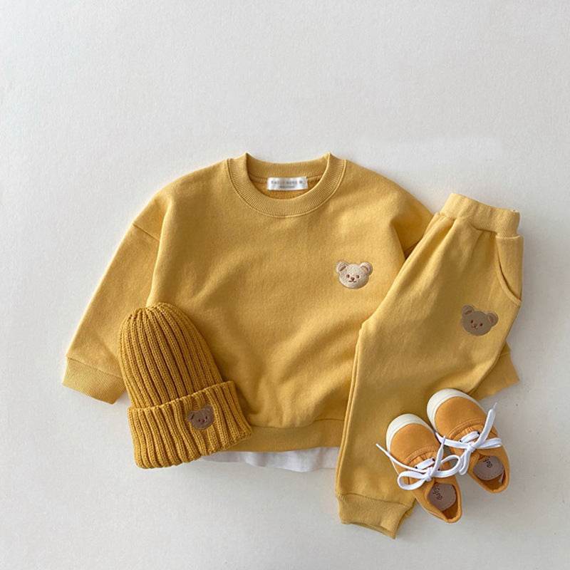 Kids Long Sleeve Two-Piece Set - Blacinshop