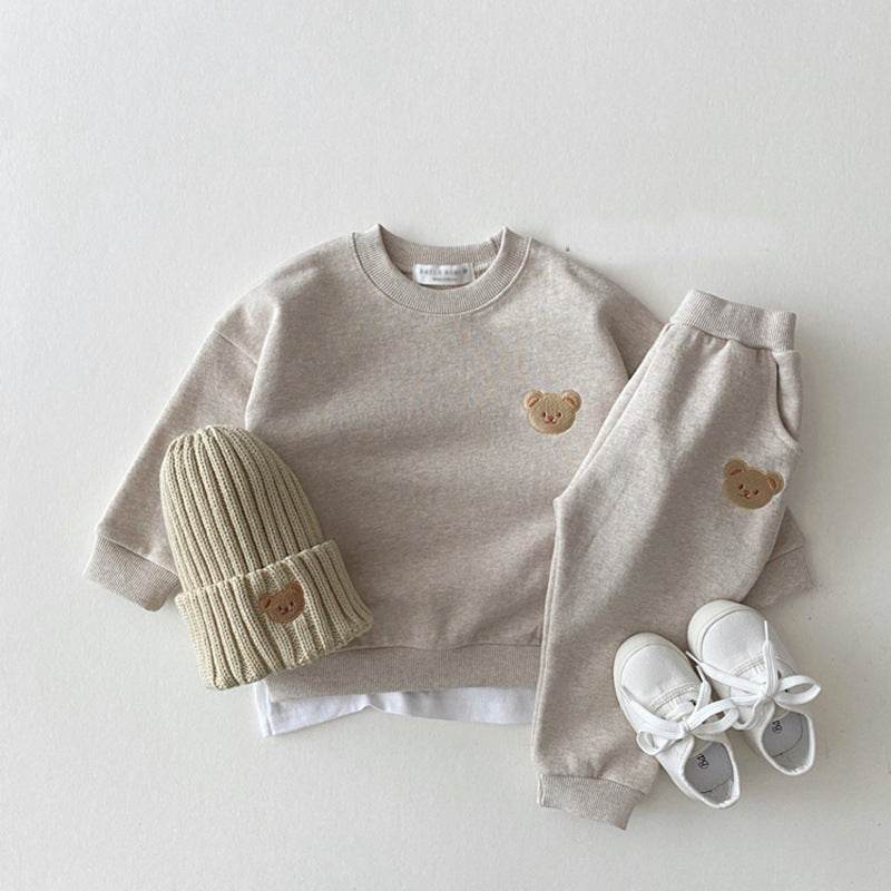 Kids Long Sleeve Two-Piece Set - Blacinshop