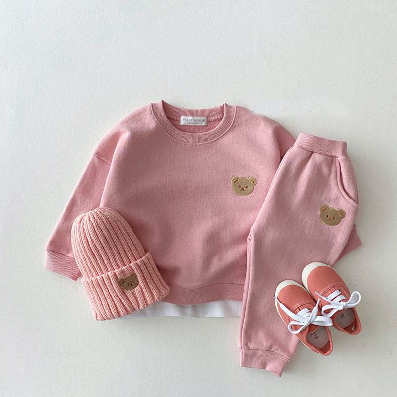 Kids Long Sleeve Two-Piece Set - Blacinshop