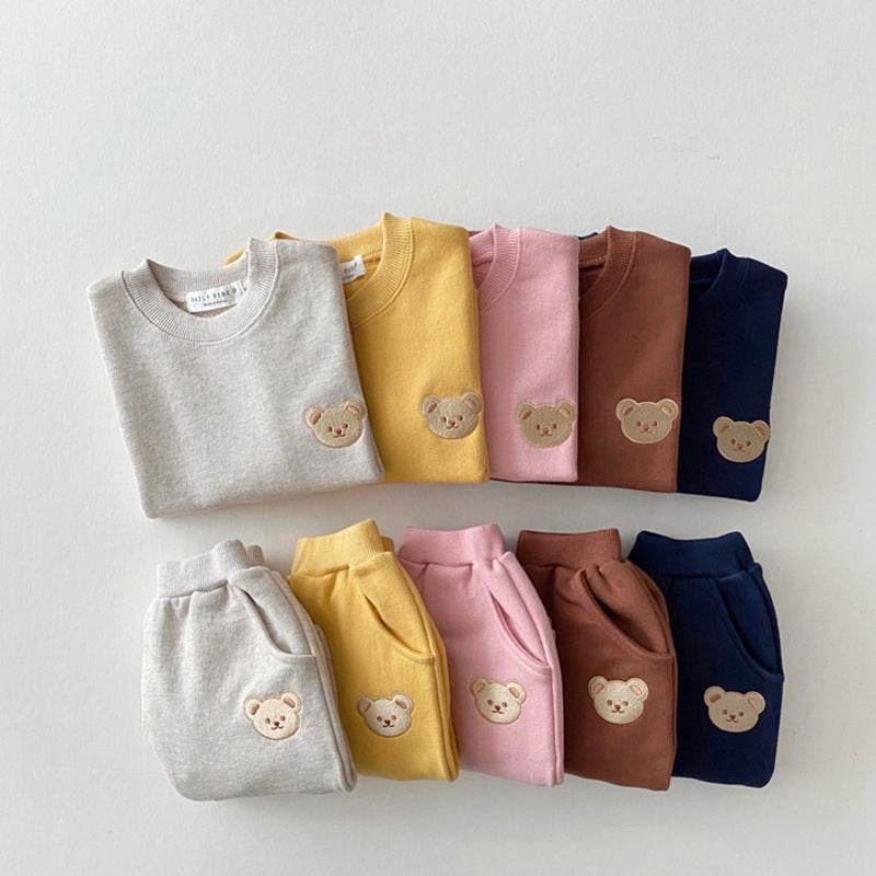 Kids Long Sleeve Two-Piece Set - Blacinshop