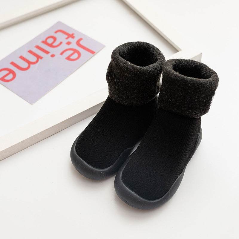 Kids Warm Scock Shoes - Blacinshop