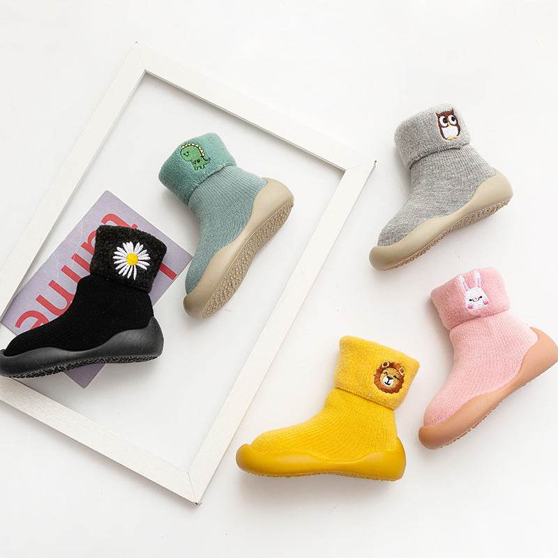 Kids Warm Scock Shoes - Blacinshop