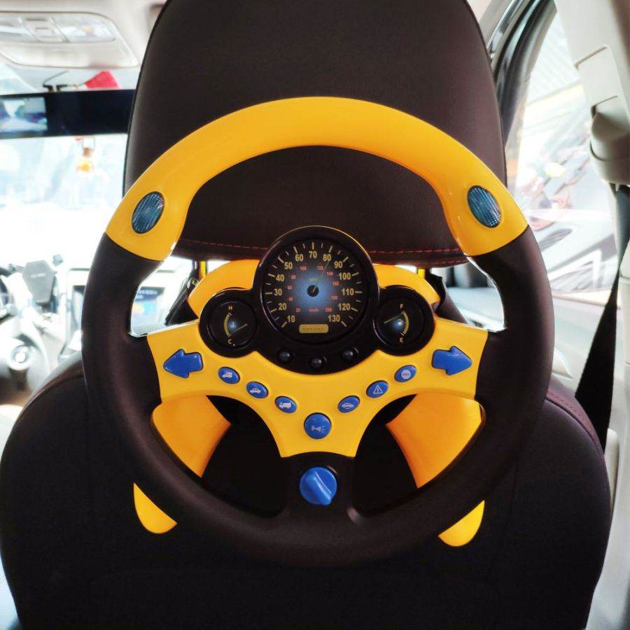 Kids Simulation Steering Wheel - Blacinshop