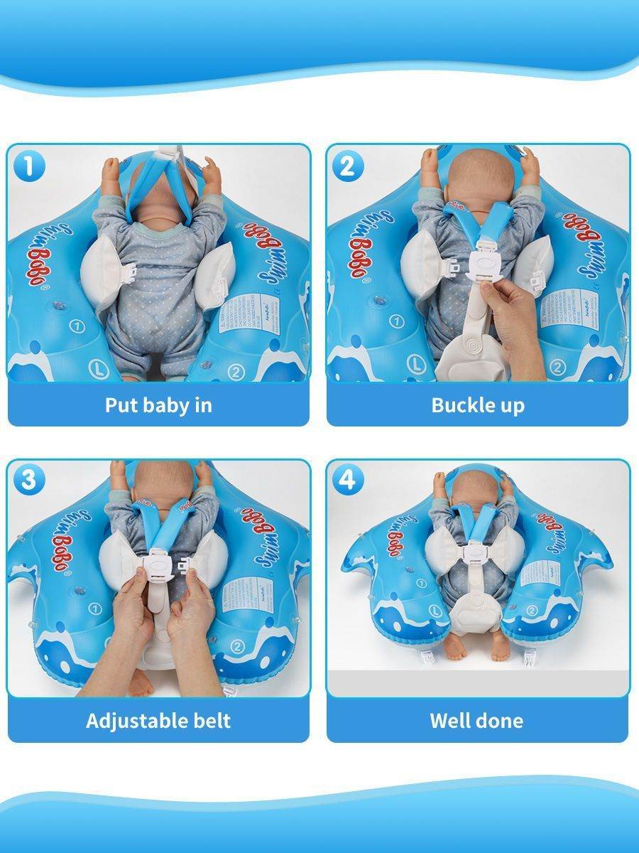 Kids Canopy Swim Ring - Blacinshop