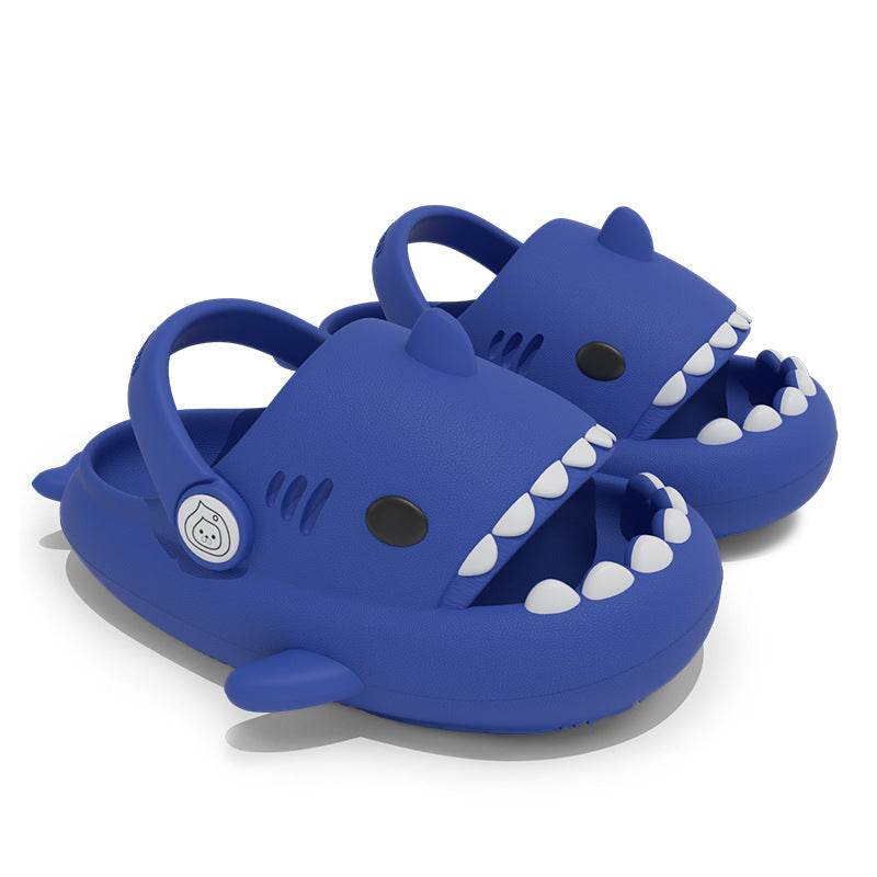 Kids Summer Shark Sandals - Blacinshop