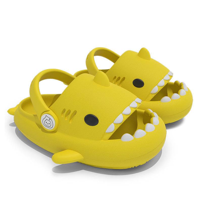 Kids Summer Shark Sandals - Blacinshop