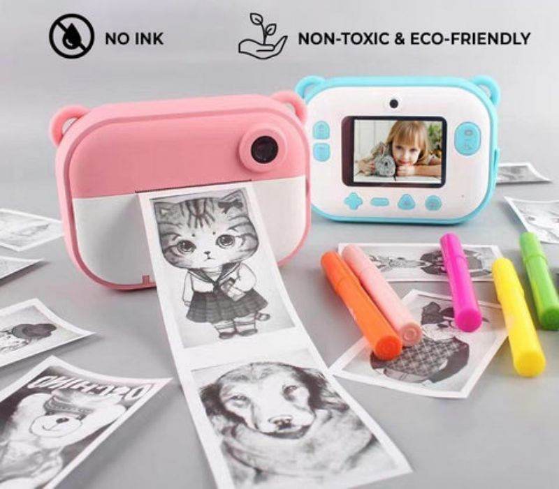 Kids Instant Print Camera - Blacinshop