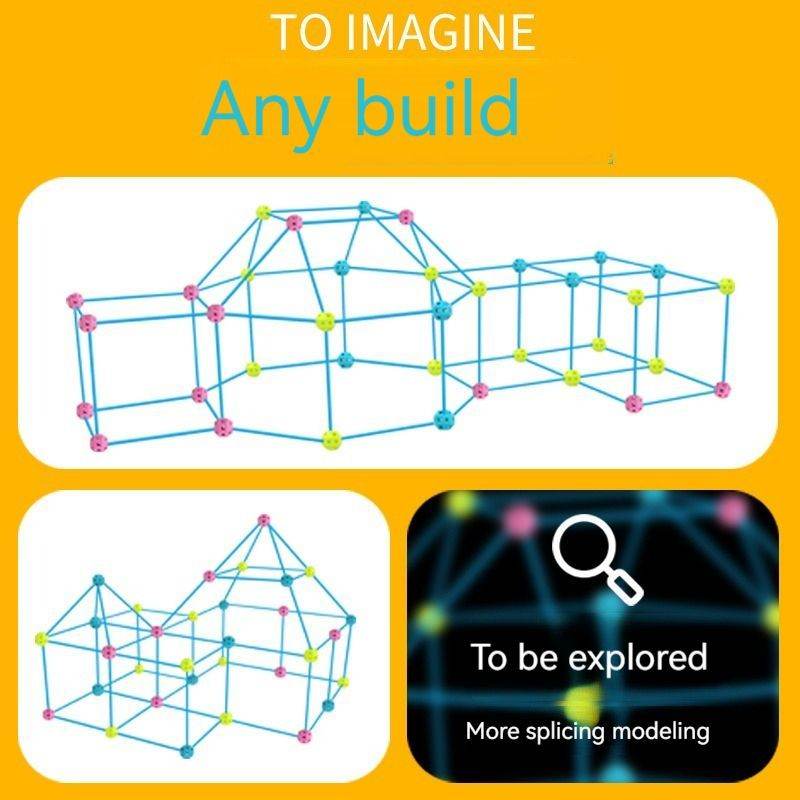 Play Tent Playhouse For Kids - Blacinshop