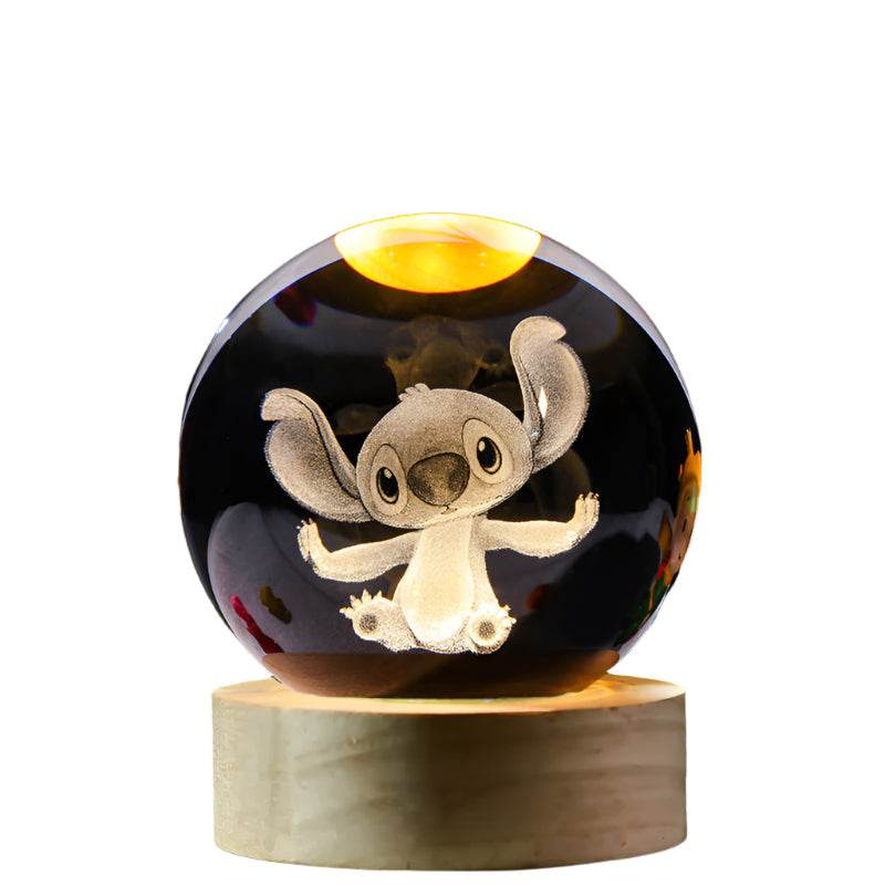 3D Glowing Crystal Ball - Blacinshop