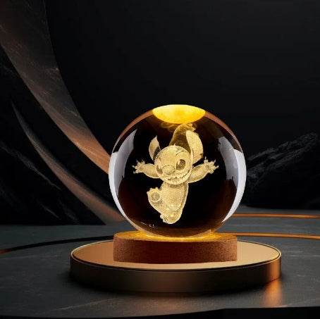 3D Glowing Crystal Ball - Blacinshop