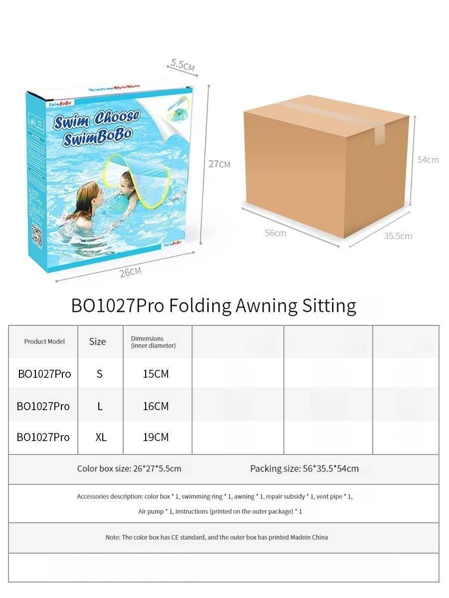 Kids Canopy Swim Ring - Blacinshop