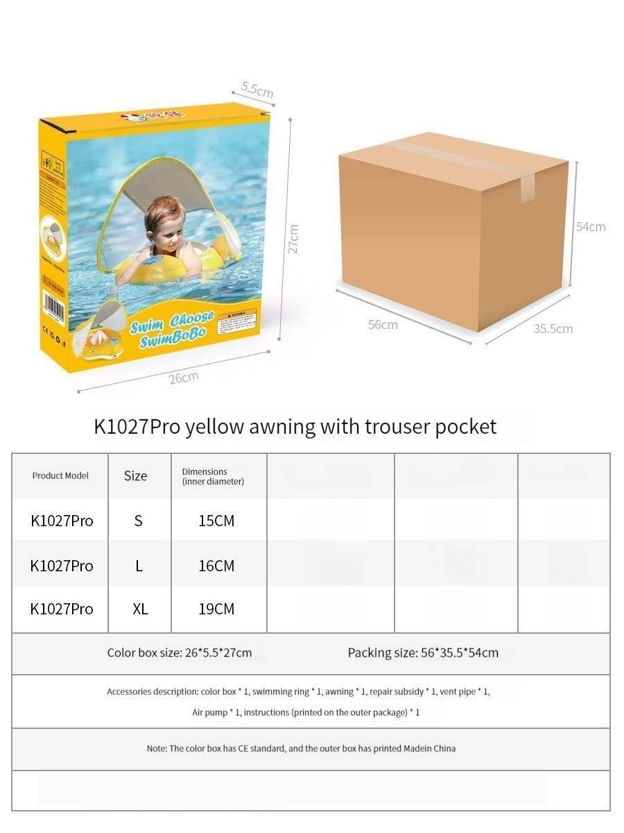 Kids Canopy Swim Ring - Blacinshop