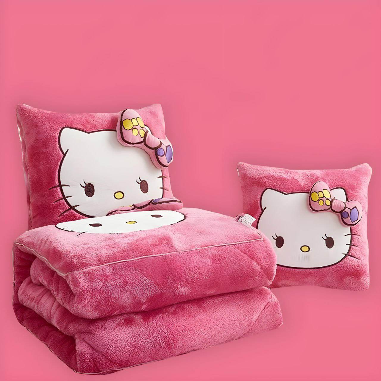 Pillow Blanket 2-in-1 - Blacinshop