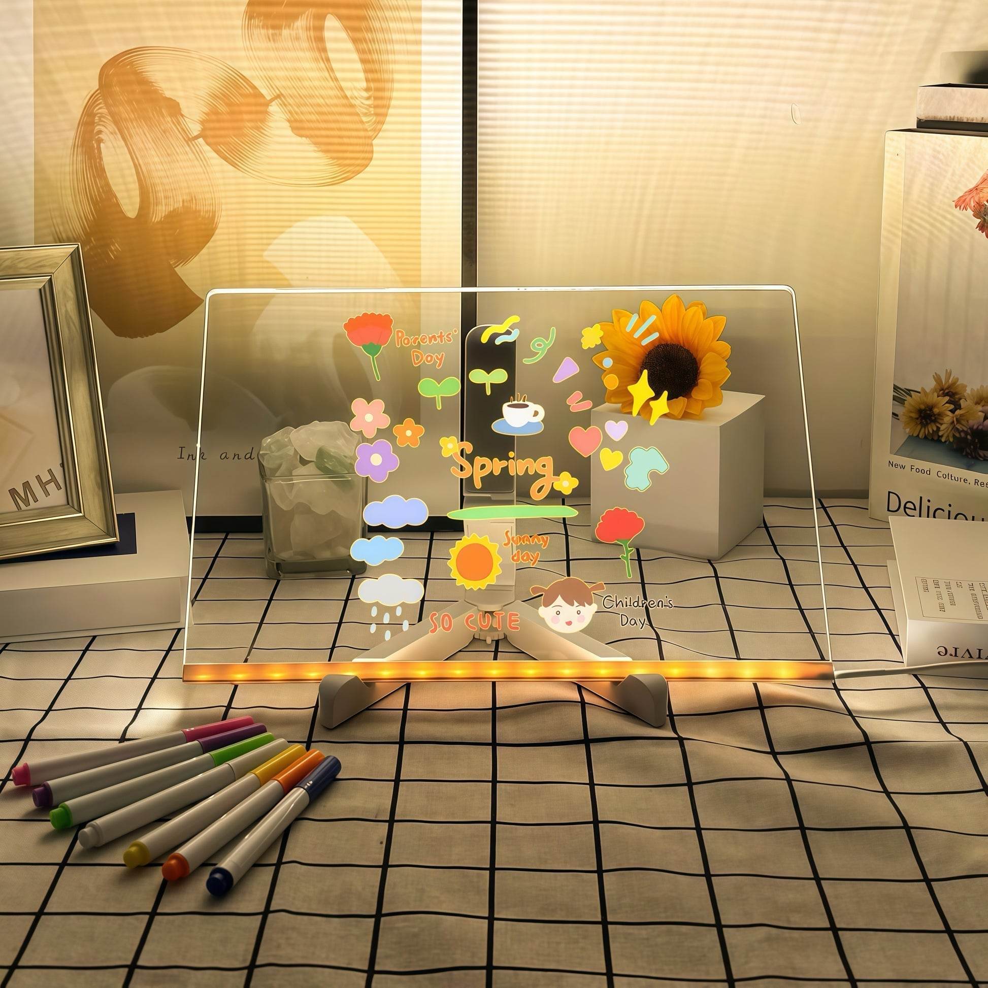 Light-Up Coloring Board 🎨 - Blacinshop