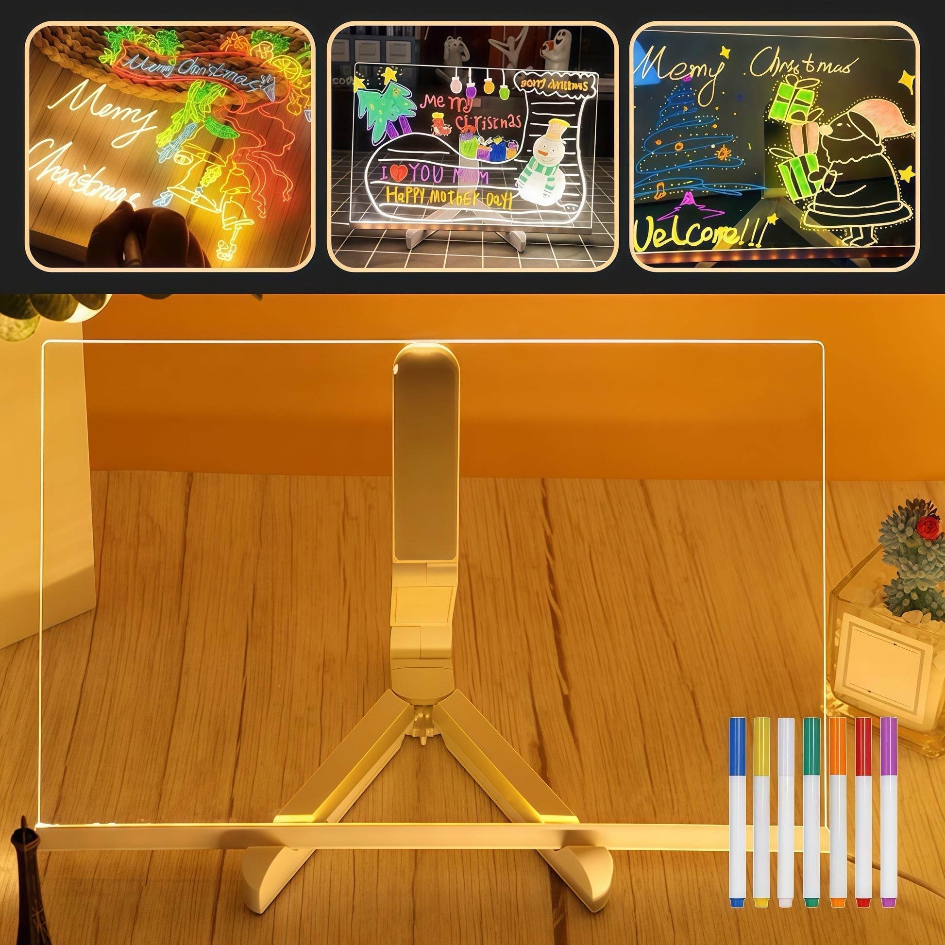 Light-Up Coloring Board 🎨 - Blacinshop