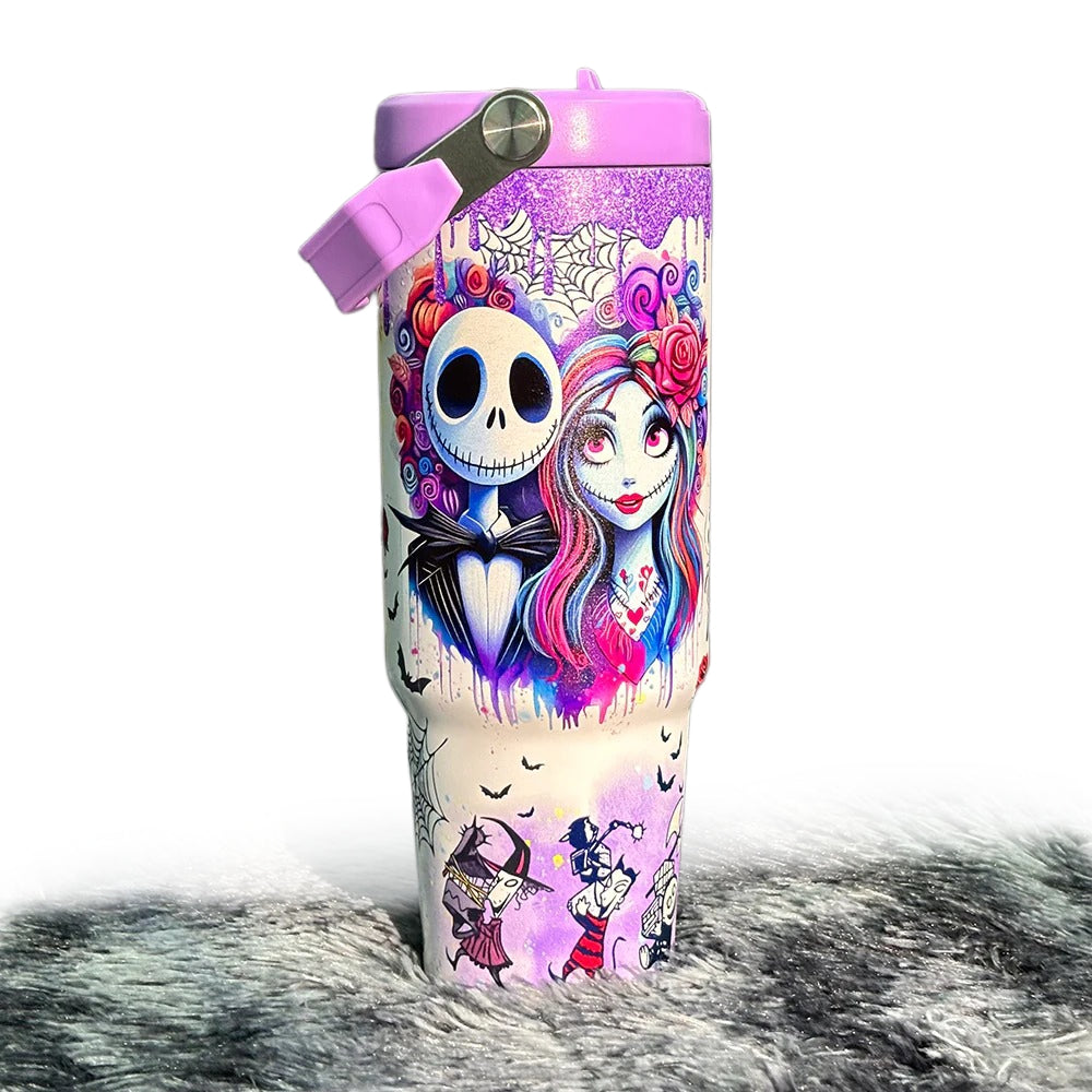 Spooky Romance 40oz Insulated Tumbler - Limited Edition Halloween Collection