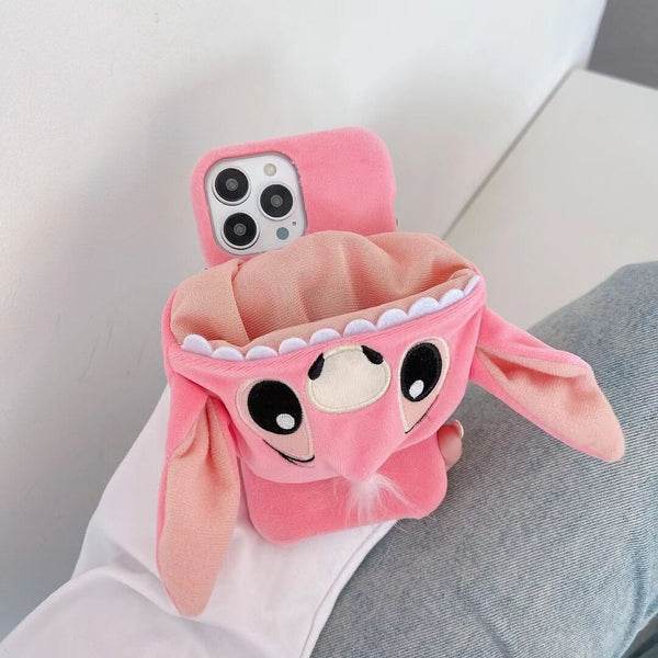 Cute Fluffy Hat Case - Blacinshop
