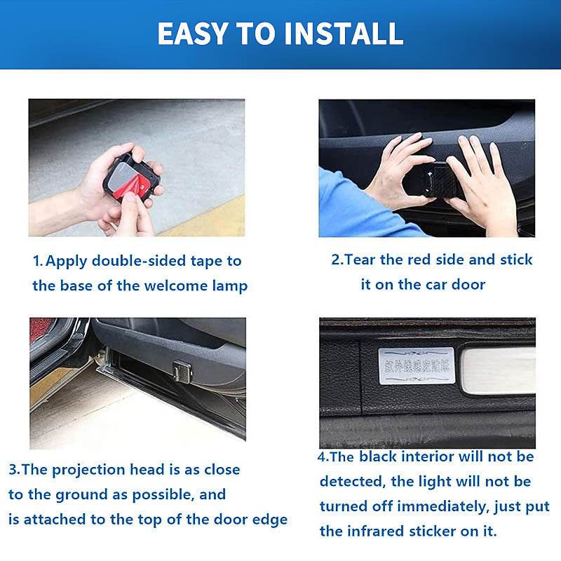 HD door sill light - Blacinshop