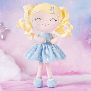 Baby Girl Stars Doll with Curly Hair - Blacinshop