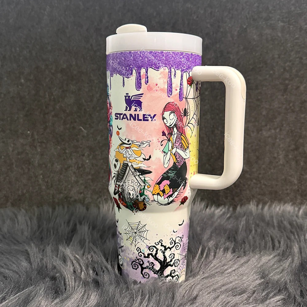 Spooky Romance 40oz Insulated Tumbler - Limited Edition Halloween Collection