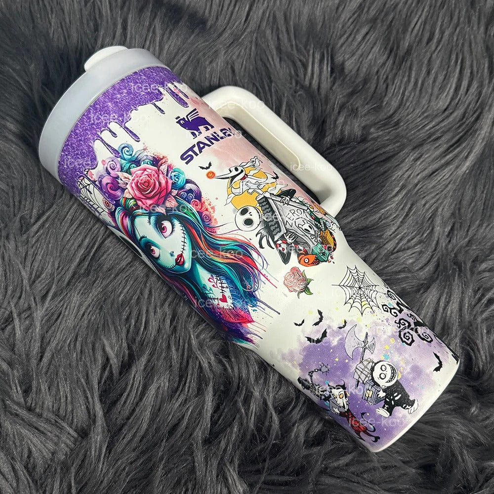 Spooky Romance 40oz Insulated Tumbler - Limited Edition Halloween Collection
