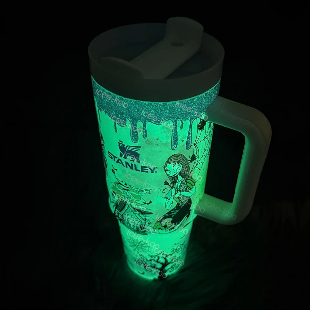 Spooky Romance 40oz Insulated Tumbler - Limited Edition Halloween Collection