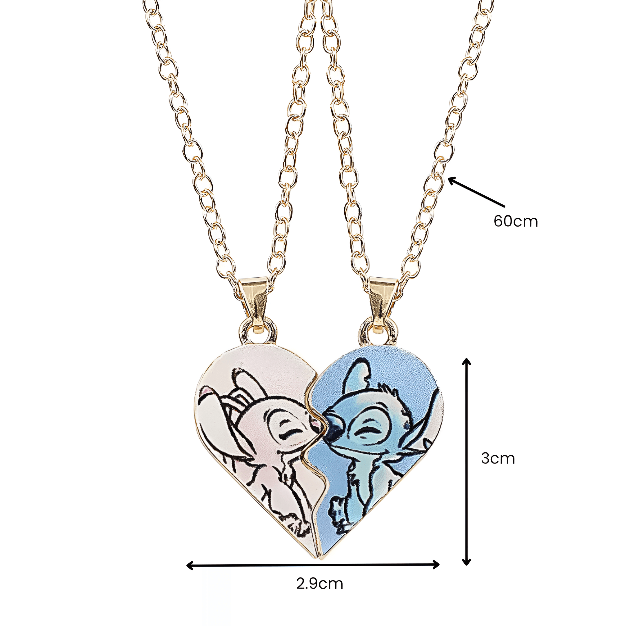 Matching Necklaces from Blacinshop - Couple Necklace - Blacinshop